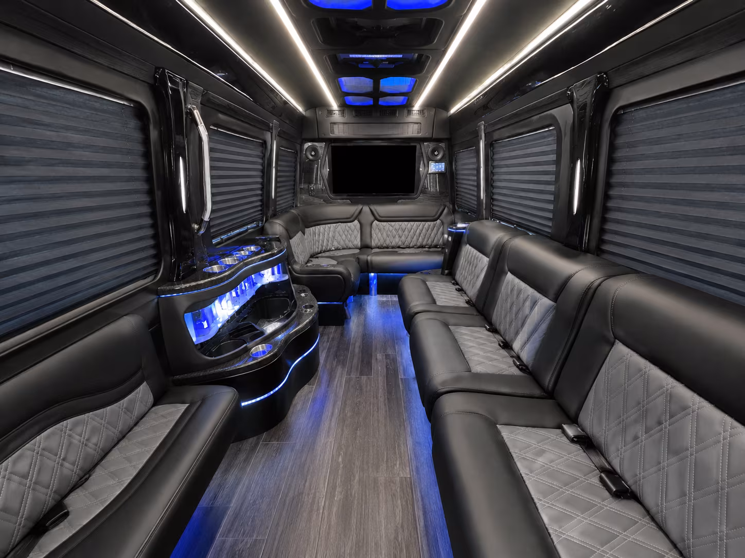 hendersonville 28 passenger party bus