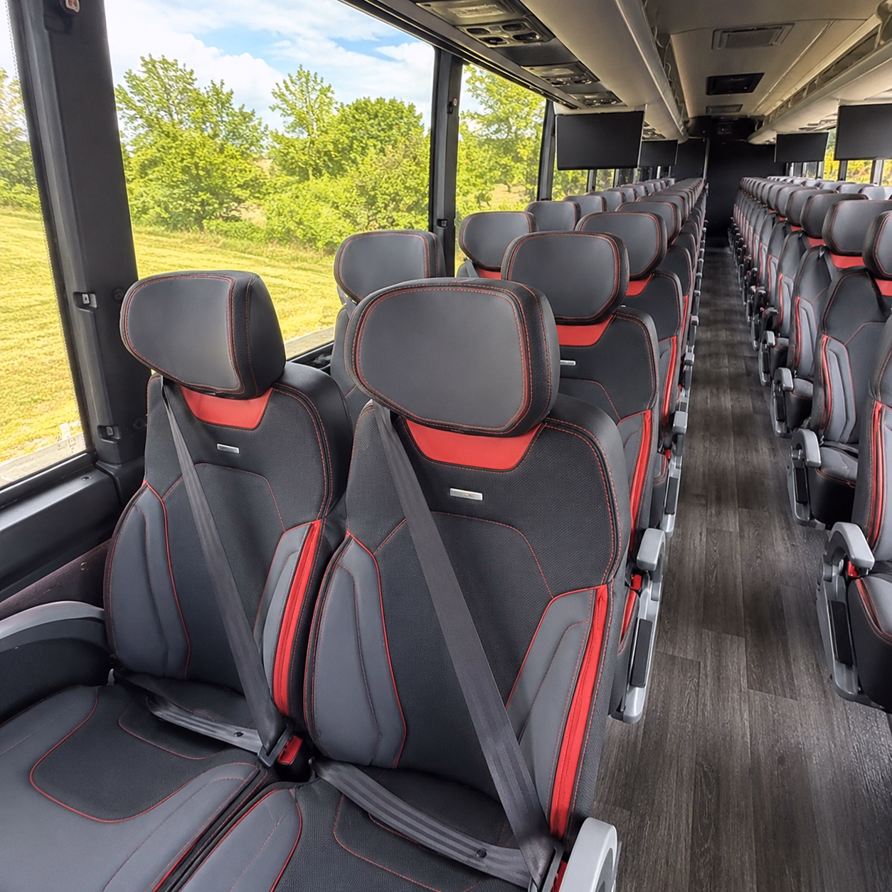 hendersonville sporting event transportation onboard seating