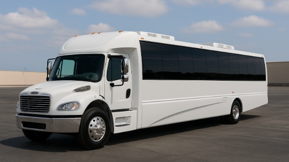 Exterior of Charter Bus Company Chattanooga's 15 Passenger Minibus in Chattanooga