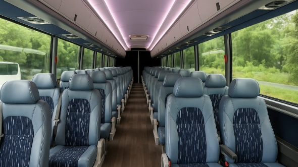 Interior of Charter Bus Company Murfreesboro's 15 Passenger Minibus in Murfreesboro