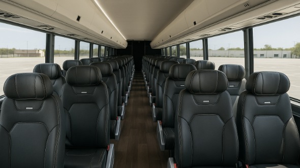 hendersonville 20 passenger minibus inside