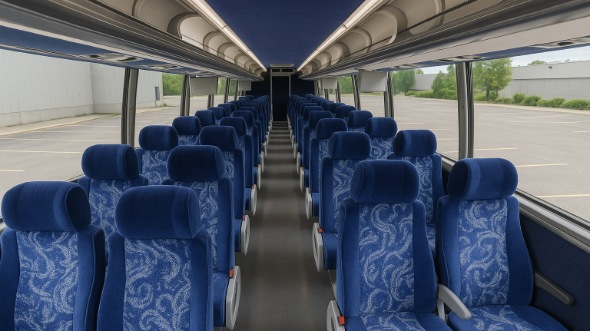 hendersonville 50 passenger charter bus rental