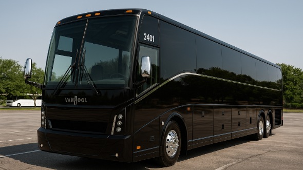 hendersonville 50 passenger charter bus