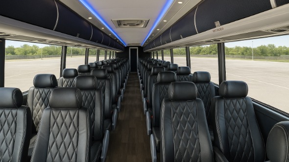 hendersonville 55 passenger charter bus rental